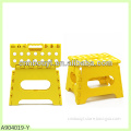 Yellow ez fold folding step stool